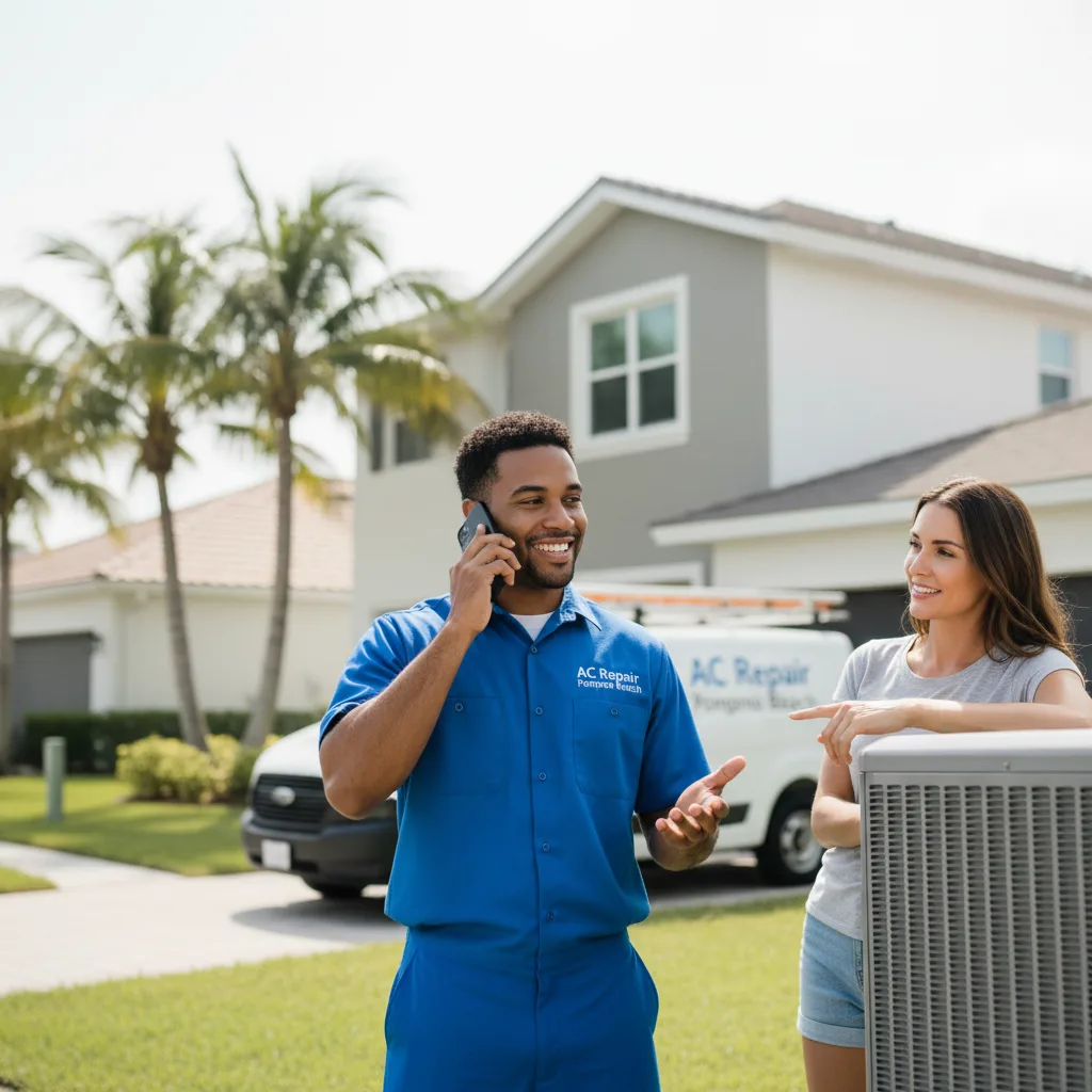 AC Repair Pompano Beach customer support in Mason